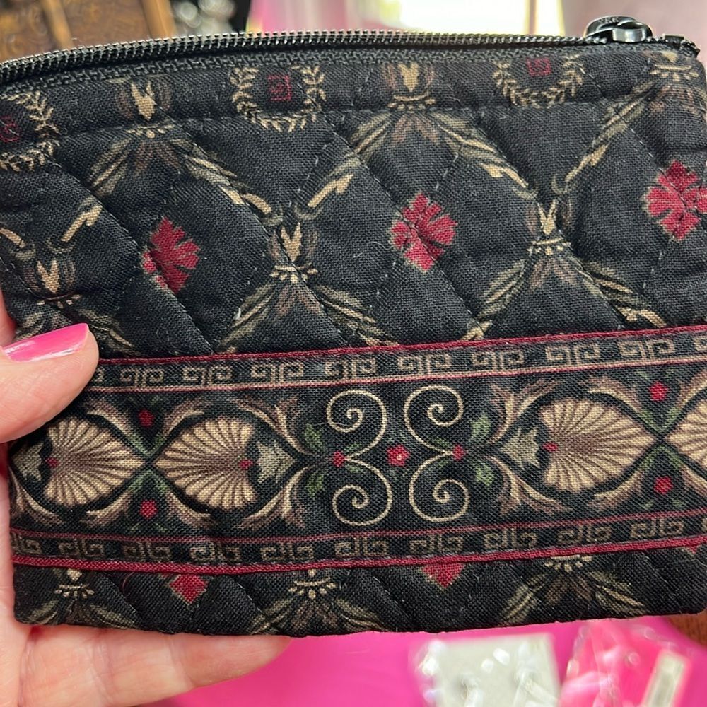Vera Bradley Laurel 1997 Rare Pattern Essential Small Bag/Pouch